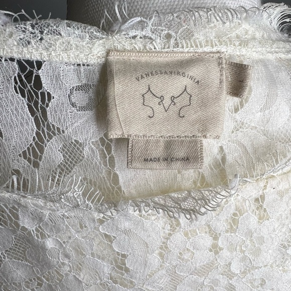 Anthropologie Vanessa Virginia Elysian Lace Top - Picture 6 of 10